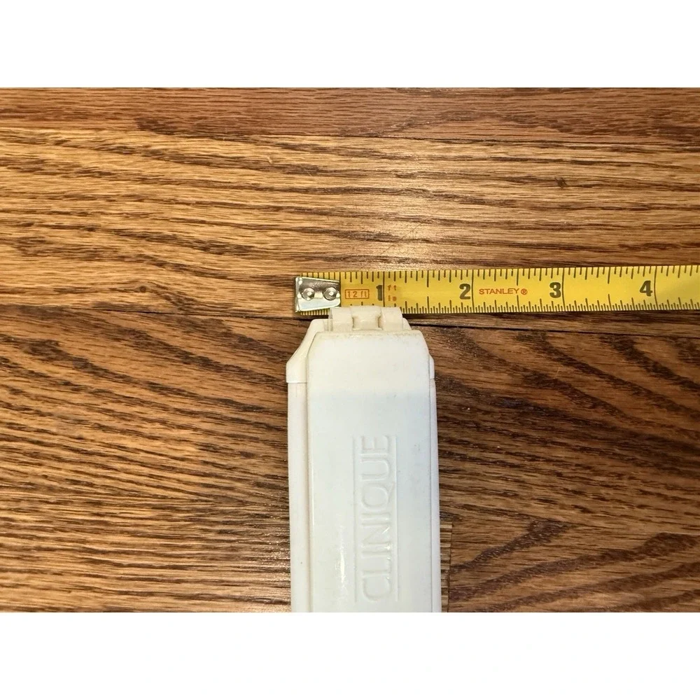 Vintage Clinique Foldable Hair Brush With Mirror Travel Size Folds in Half White
